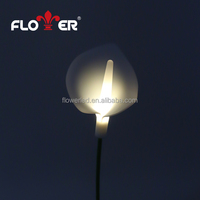Lampu bunga Led bunga luar ruangan, lampu lili Calla buatan tegangan rendah IP68 untuk dekorasi pesta liburan