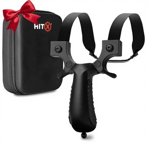 ชุดหนังสติ๊ก HITX Zwille ระดับมืออาชีพ พื้นผิว Super Grip ยางยืดแรงพิเศษ ติดตั้งง่าย พร้อมซองใส่แบบมีซิป - Product Image 1