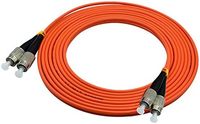 30Meter 100ft Duplex 50/125 OM2 Kabel Serat Optik Multimode Jumper Kabel Patch Optik FC-FC