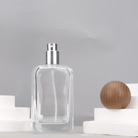 Botol Parfum Kaca Populer Laris Manis 30ml 50ml Mewah Kosong Portabel Isi Ulang Cetak Sablon Pompa Semprot Kayu