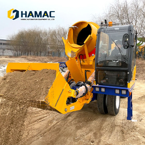 HAMAC Camion malaxeur à béton autochargeur 3,5 m³ mobile et portable avec pompe, moteur Yuchai 4105, transmission intégrale, à vendre - Product Image 6