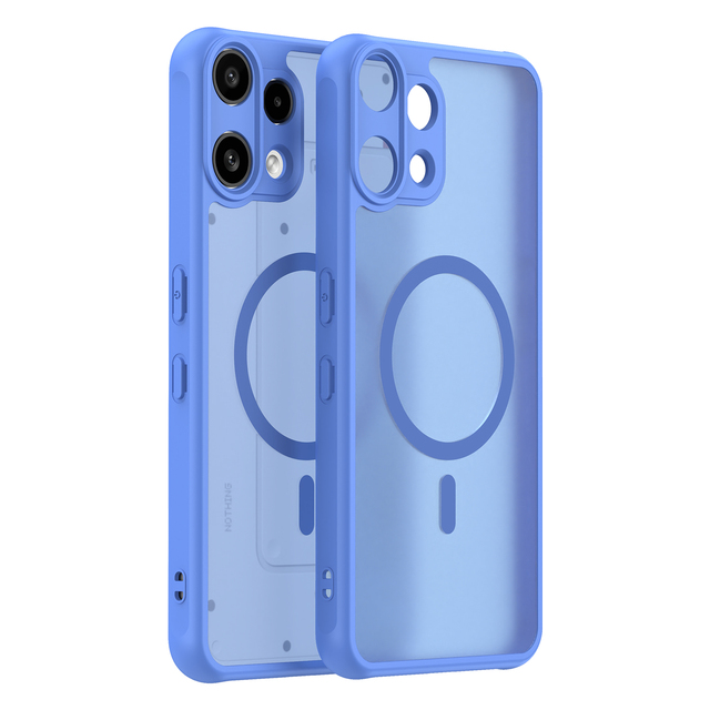 2in1 Shockproof Magnetic Case for Nothing Phone 3A Lite Drop Protection Anti-shock Matte Mobile Phone Cases