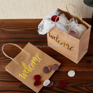 ถุงของชำร่วยงานแต่งงานสีดำทอง สำหรับแขกในงานแต่งงานที่โรงแรม ของชำร่วยงานแต่งงานแบบทริปสุดสัปดาห์ - Product Image 4