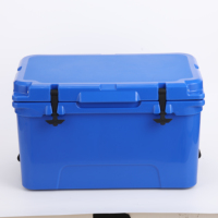 Glacière isotherme portable robuste 65L en LLDPE/PE, personnalisable avec logo et lettres, pour la conservation des aliments et des canettes