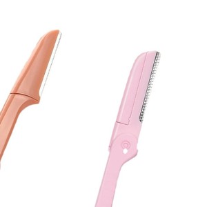 ที่กันคิ้วขนาดเล็กแบบพกพาสำหรับผู้หญิงใบมีดเดี่ยวพร้อมปลายแหลมสำหรับการดูแลความงามสำหรับนักเรียนมือใหม่ - Product Image 5