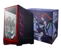 Boîtier de PC de jeu MSI PANO 130R MLG EDITION, boîtier de bureau de taille moyenne, support ATX, refroidisseur à radiateur de 360 mm avec USB 20 Gbps