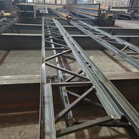 Structure en acier construisant les solives et le Decking en acier peints par Prefeb standard d'ASTM de plancher