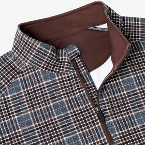 Sudadera de Alta Calidad para Hombre con Cierre de 1/4, Ecológica, Impermeable, Personalizada, Ligera, Cómoda, Transpirable, UPF 50+, con Bordado Solar - Product Image 1