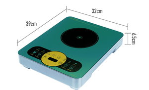 Placa de Inducción con Función de Temporizador, Hornilla Eléctrica de Encimera de un Solo Fuego, Cocina de Inducción <span class=keywords><strong>Programable</strong></span> - Product Image 4