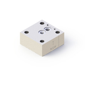 Vanne de contrôle Ichor MCV-18-1-2-2-S-H, joint d'étanchéité 1/2 pouce, contrôle du débit d'air - Product Image 1