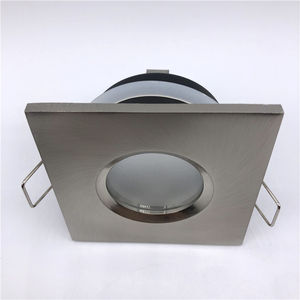 Projecteurs encastrés modernes <span class=keywords><strong>12V</strong></span> LED carrés GU10/MR16 pour salles <span class=keywords><strong>de</strong></span> bains corps en aluminium évalué <span class=keywords><strong>IP65</strong></span> pour l'éclairage domestique - Product Image 5