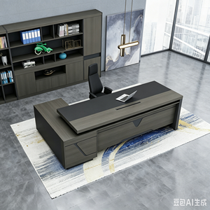 <span class=keywords><strong>Bureau</strong></span> <span class=keywords><strong>de</strong></span> direction moderne personnalisé, ergonomique, avec armoire latérale, mobilier <span class=keywords><strong>de</strong></span> <span class=keywords><strong>bureau</strong></span> en bois pour directeur, patron - Product Image 3