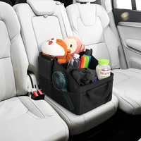 Organisateur de coffre de voiture avec couvercle Système de boîte de rangement et organisateur de coffre pliable