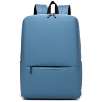 Custom Logo Light Weight 15.6 Inch Laptop Backpacks for Men Waterproof Black High Quality Notebook Outdoor Office Computer