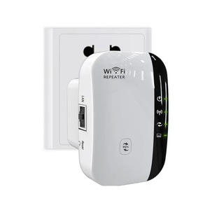 <span class=keywords><strong>Amplificateur</strong></span> Wi-Fi 802.11N Intérieur <span class=keywords><strong>50M</strong></span> 300Mbps Répéteur de Portée Sans Fil <span class=keywords><strong>Amplificateur</strong></span> de Réseau Prise 2.4G 5G Maison/Bureau + Répéteur - Product Image 5