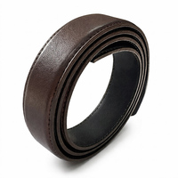 Sangle de ceinture en cuir de vache véritable d'origine coréenne, 30mm, 110cm, plate, de remplacement pour boucle à cliquet, accessoire quotidien pour affaires