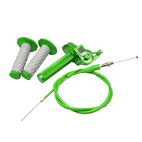 Kit de poignées de guidon CNC et câble d'accélérateur rapide de haute qualité pour CRF50 250CC ATV Mini Moto
