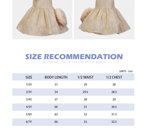 Vestido de encaje para niñas pequeñas con grandes detalles florales - Product Image 2