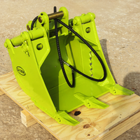 Bucket Hidrolik Excavator Langsung dari Pabrik, Baja Q345, Bucket Penjepit Tahan Lama