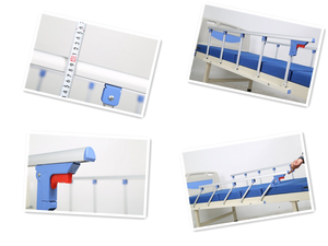 Lits d'hôpital manuels trois fonctions à prix réduit, très demandés, pour usage domestique - Product Image 4