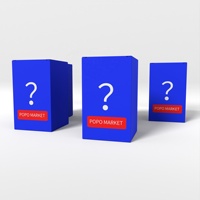 Boîte Mystère Tendance Personnalisable Impression Personnalisée Cadeau Chanceux Boîte Secrète Caja Misteriosa Boîte en Papier Vide Emballage Surprise Boîte Rigide Mystère