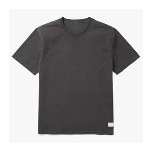 Camiseta de Hombre de Algodón Lavado a la Piedra Estilo Vintage, Aspecto Desgastado, Cómoda, Corte Relajado, Tela de Alta Calidad, Logotipo Personalizado - Product Image 1