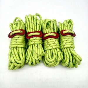 Nylon Guy Ropes 5mm 4m Reflective Windproof Camping Tent Rope Awning Clothesline Pull Rope Yiwu Origin - Product Image 3