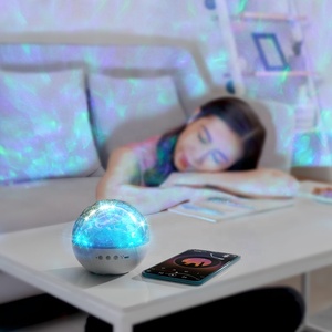 Vida colorida Recién llegados Proyector de ondulación de agua Luz de noche Lámpara de fiesta de discoteca Proyector de océano Luz de noche para niños - Product Image 5