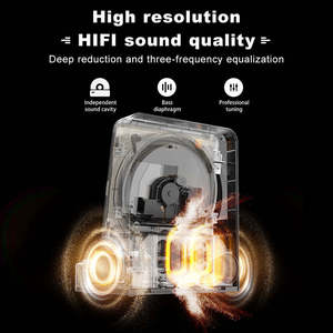 Lecteur CD portable rétro avec blocs de couleur, couvercle anti-poussière de bureau avec écran et bouton de commande, lecteur de musique audio HiFi - Product Image 3