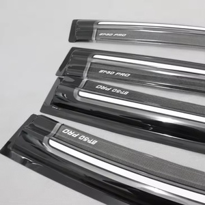 Visera para Ventana de Coche Marca Kqd, Visera Solar Lateral, Deflector de Viento para Mazda Bt-50 2012-2018 - Product Image 2