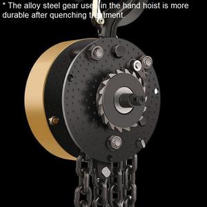 บล็อกโซ่ลิฟต์รอก2ton 0.5ตัน1ตันห่วงโซ่ทนทาน - Product Image 3