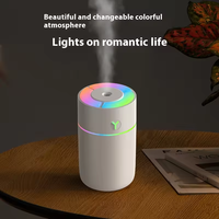 Petit humidificateur portable avec technologie ultrasonique Diffuseur d'huiles essentielles 220ml