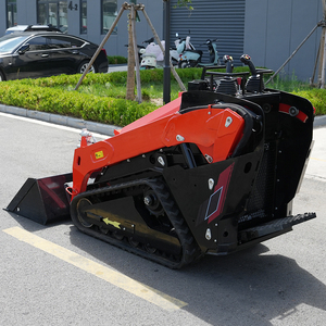 Trung Quốc nóng bán Skid chỉ đạo Bộ nạp cao su Crawler mini <span class=keywords><strong>loader</strong></span> với xô thủy lực động cơ diesel hộ gia đình phía trước xẻng <span class=keywords><strong>loader</strong></span> - Product Image 6