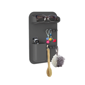 गर्म बिक्री थोक ग्लोबिऑन क्लासिक सिलिकॉन मल्टी-फंक्शन दीवार माउंट स्टोरेज बॉक्स अनुकूलित डिजाइन के साथ - Product Image 3