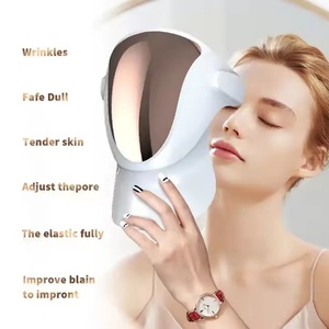Dispositivo Facial de Silicona con Enchufe Estadounidense, Máscara LED de Uso Doméstico con Terapia de Luz Roja, Máscara Facial Infrarroja para Mayor Comodidad - Product Image 6