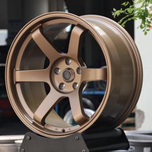 Rines Deportivos Forjados RAYS TE37 SAGA Splus Volk Advan GT 5100 5x120 5X112 5x1143 para <span class=keywords><strong>Gt86</strong></span> Mitsubishi Lancer Ae86 <span class=keywords><strong>Mazda</strong></span> - Product Image 3
