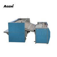 Machine à plier le linge électrique automatique industrielle en acier inoxydable 304 pour draps, couettes, housses de couette, nappes