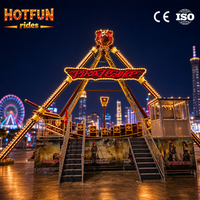 Manège Pirate Ship Ride certifié 24 places, fourni par l'usine, avec certifications CE et ISO, pour projets commerciaux de parcs d'attractions extérieurs