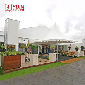 Custom 10x30m 15x20m 15x30m large outdoor wind resistance exhibition <b>tent</b> event trade show <b>tent</b> supplier - Product Image 2