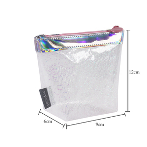 custom Versatile Holographic Pvc Wash <b>Bag</b> Useful Laser <b>clear</b> <b>Bags</b> for Cosmetics Cavelike Beauty Toiletry <b>Bag</b> for Family - Product Image 5