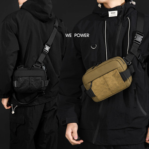 Outdoor Style Nylon Breathable Ultra-Lightweight Waist Pack Utility <b>Cargo</b> Crossbody <b>Bag</b> Shoulder <b>Bag</b> Cycling - Product Image 5