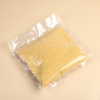 Matériel d'emballage alimentaire, sachet tubulaire à trois soudures latérales, barrière contre l'humidité, sac sous vide en plastique PA/PE