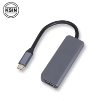 Adaptateur de charge USB 5V Type C vers HDMI 4K 30Hz USB3.0 Hub USB C 4 en 1 pour tablette portable