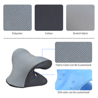 Dispositif de traction cervicale 2026, étireur de cou et d'épaules, relaxant, gris, chauffant, en EVA, pour soulager les douleurs cervicales