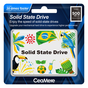 Hard Disk eksternal SSD eksternal 1TB, Hard Disk kecepatan tinggi 128G/256G/512G warna-warni untuk komputer PC Laptop Desktop dengan fitur enkripsi - Product Image 5