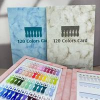 Nouvelle nuanceire magnétique pour vernis à ongles 120/180 couleurs avec livre d'échantillons magnétique pour vernis gel