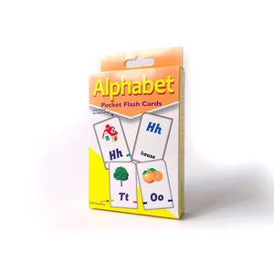 Carte Flash Personalizzate per l'Apprendimento dell'Alfabeto, <span class=keywords><strong>Gioco</strong></span> di Carte per il Vocabolario dei Bambini, Confezionate <span class=keywords><strong>in</strong></span> Scatola di Plastica - Product Image 2