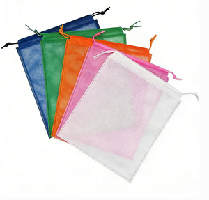 Sac à poussière en tissu non tissé réutilisable personnalisé avec cordon de serrage, housse de protection pour chaussures écologique, pochette de rangement en tissu non tissé, sac à cordon de serrage non tissé - Product Image 2