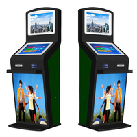 Kiosque de vente de billets de casino en libre-service à double écran Machine de paiement de billets de casino pour paris sportifs