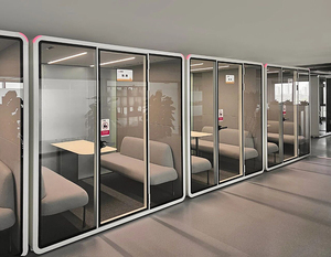 Cabina Insonorizzata Digitale per la Privacy, Alta Riduzione del Rumore, Postazione di <span class=keywords><strong>Lavoro</strong></span>/Studio Silenziosa, Moduli Personalizzabili - Product Image 5